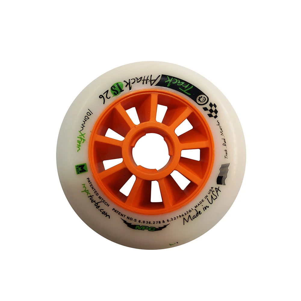 Oem/odm 100mm Wheel Flashing Roller Inline Skate Wheels Npc Skate