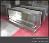 Stainless steel ethanol fireplace fire boxes