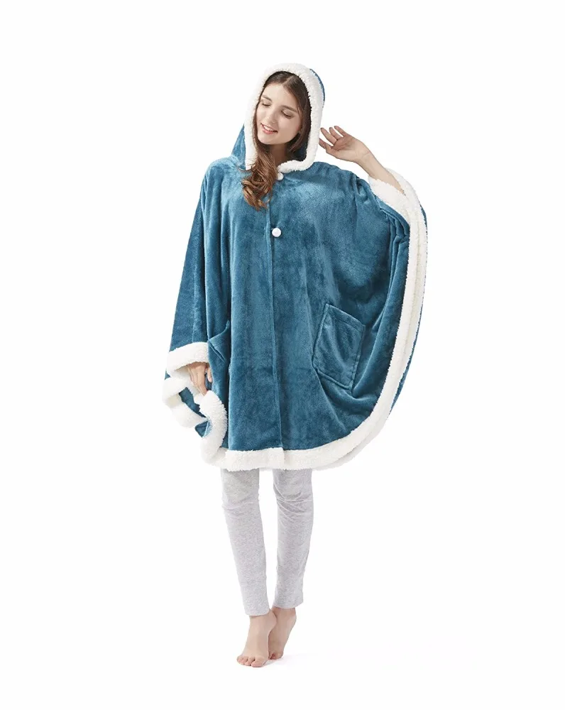 hooded snuggie blanket