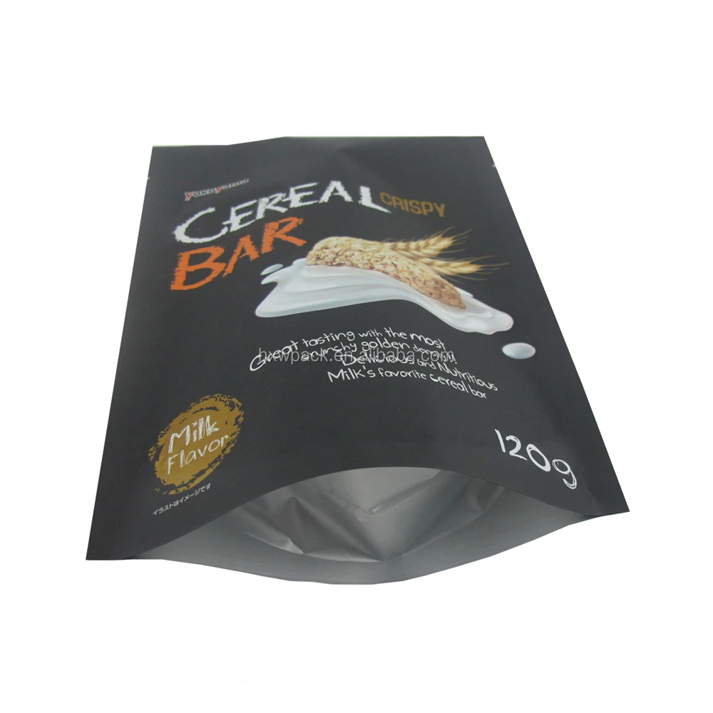 China Printing Cereal Bar Food Grade Aluminum Foil Packaging Bag With ...