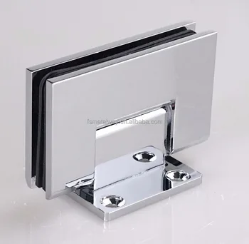 Replaced Glass Door Pivot Hinge Polished Chrome Frameless Glass