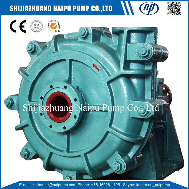 4 inch HH slurry pump