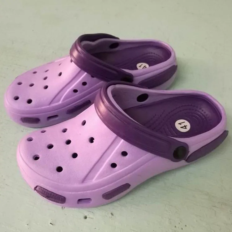 
stock shoe Eva Plastic Summer garden clogs Wholesale Slipper For Woman 