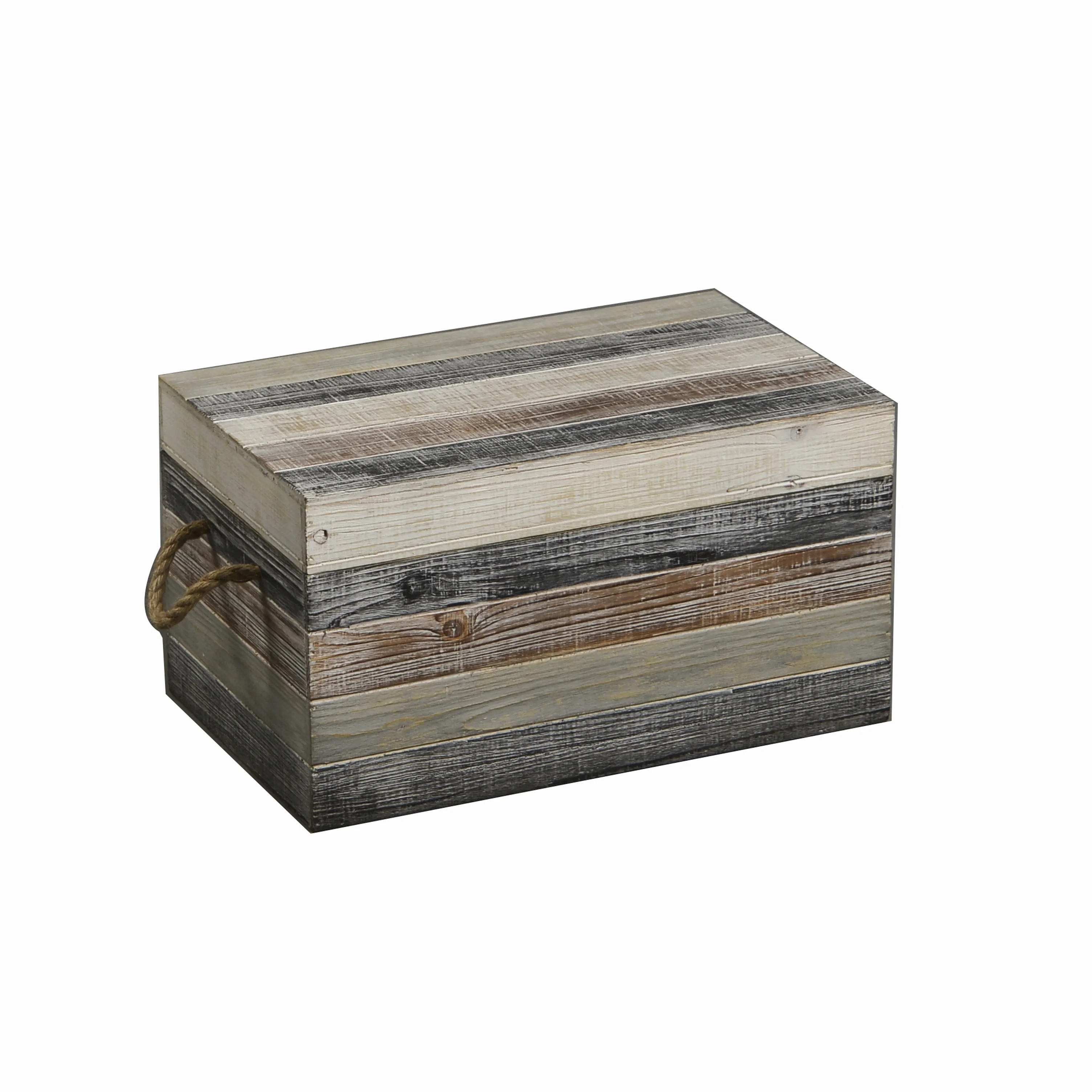 Mayco Cheap Retro Rustic Handmade Storage Organizer Wooden Craft Trunk