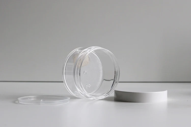 150ml Body Butter Jar,Body Scrub Container Clear Petg Jar With White Lid Buy Body Scrub Jar