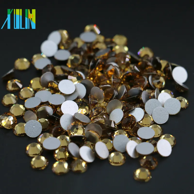 JUNAO 30*40mm Sew On Clear White Large Rhinestones