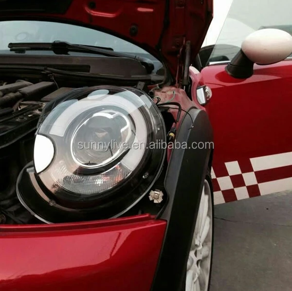 For BMW Mini Cooper Clubman R55 R56 R57 LED HeadLamps 2007-2013 Year SN