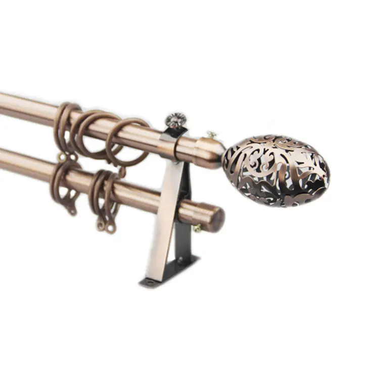Special Design Adjustable Flat Curtain Rods Brackets Luxury Fancy