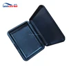 Empty black square compact powder case OEM