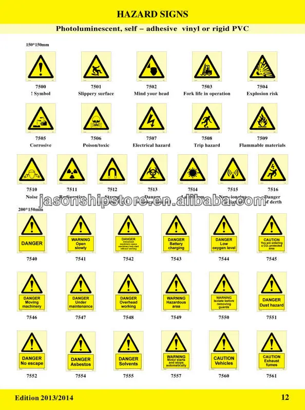 Hazard Sign IMO Symbols, View IMO Symbol, J-Marine Product Details from ...