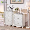 White French Provincial 5 drawer Wooden Chest of Drawers