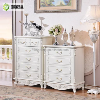 White French Provincial 5 Drawer Wooden Chest Of Drawers White French Provincial 5 Drawer Wooden Chest Of Drawers