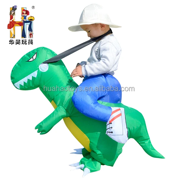 New Design Hot Sale Kids Halloween Inflatable Dinosaur Costume for Party