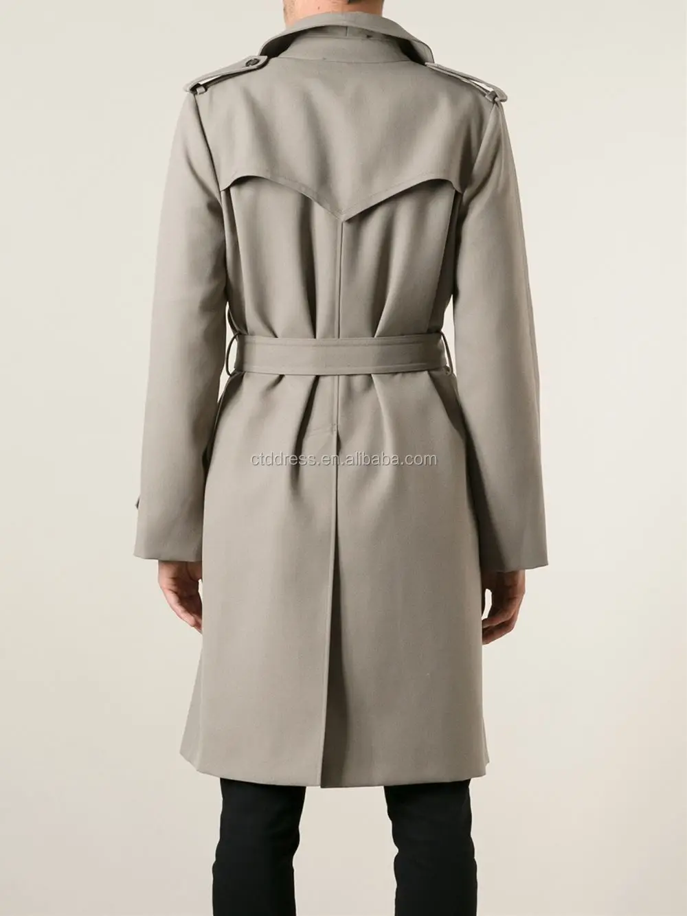14年新スタイルカーキトレンチコートメンズ Buy 最新のデザインロングのコート男性用 スリムトレンチコート エレガントなトレンチコート Product On Alibaba Com