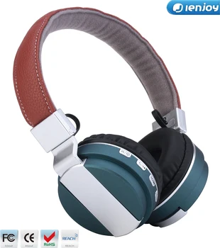 Ienjoy Casque Stéréo Sans Fil Bluetooth Avec Carte Mémoire Et Radio