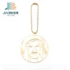 customized brass etching cut out 999 gold plating metal UAE bookmarks
