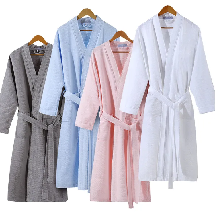 Wholesale Kimono Robe Hotel Cotton Waffle Bathrobes For Women Buy