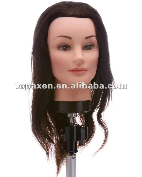 Professional Styling Manikin Head 16" Female Cosmetology Mannequin Hair