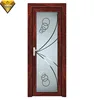 double glass doors spowered coat painting aluminum alloy door casement door