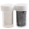 Fashionable design black white nail lace foil sticker Starry Flower nail art foil wraps Glue Transfer Foil