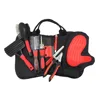 Pet Best Grooming Kit for Dogs & Cats (9) pieces Set Double Aided Brush/Pin,Comb and Nail Clipper with Stainless Steels