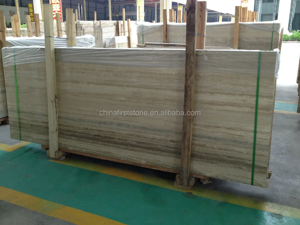 Silver Travertine Imported Italian Natural Grey Marble Tile