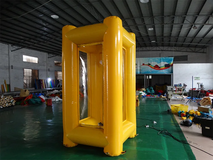 Event Cube Cash Grab Machine Inflatable Money Booth For