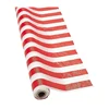 newly arrival biodegradable disposable stripe plastic table sheet