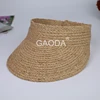 Branded Creative Folding Plain Sun Visor Straw Hats