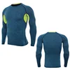 SGT-MY17824Cross-border new sportswear men's long-sleeve gym clothes tight stretch fast dry T-shirt training pro running apparel