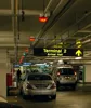 parking management system with ultrasonic detector and parking space LED indicator