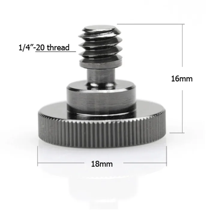 Factory Custom 1/4" And 3/8" Camera Screw Flat Head Convert Slotted