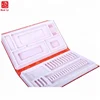 Consumer Packaging Book Shape Paperboard Boxes With Blister Tray For Drawing Suit, Marks