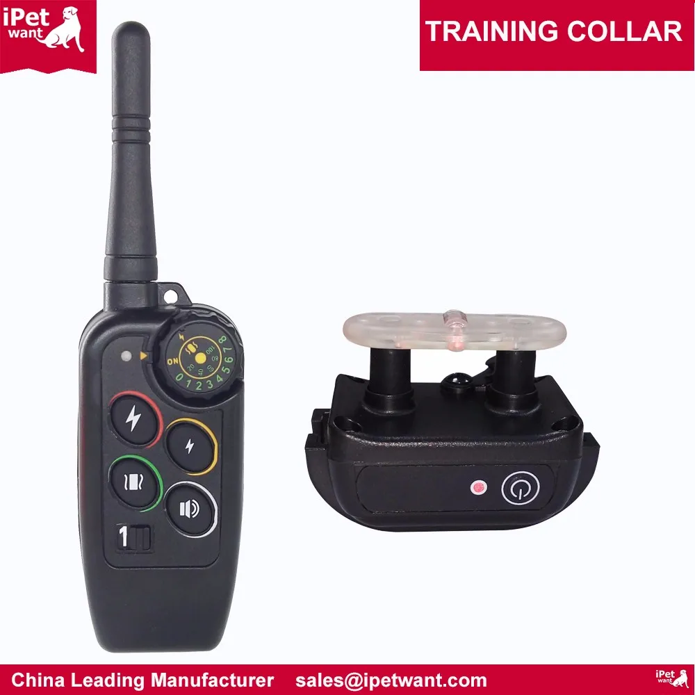 2017 New Waterproof And Rechargeable Remote Training Dog Shock Collar