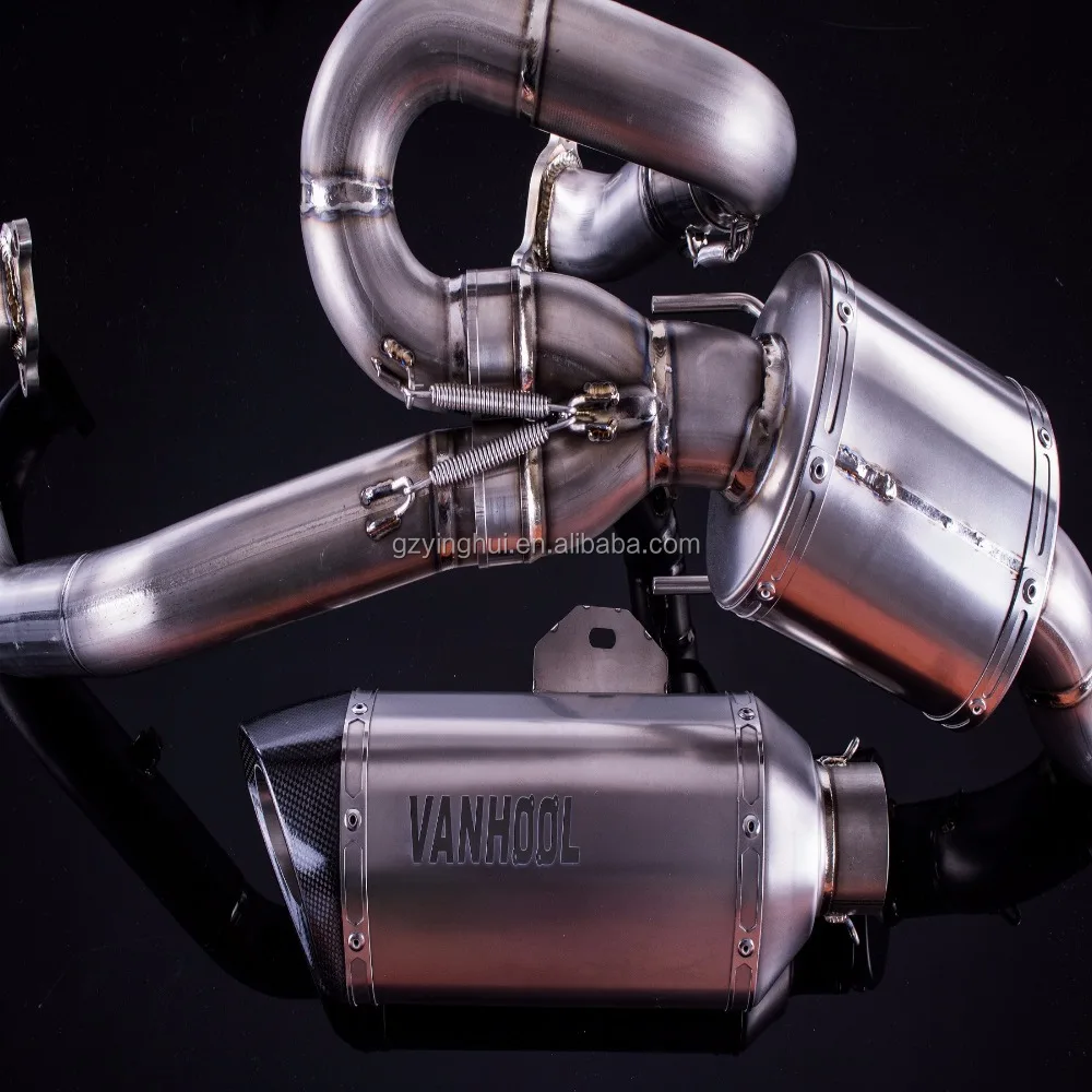 KTM 200 DUKE 2011-2015 225mm STAINLESS RACE SILENCER DE-CAT EXHAUST