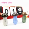 manufacturer provide school kawaii stationery gift set custom printed mushroom shaped plastic colored correction tape sets 262