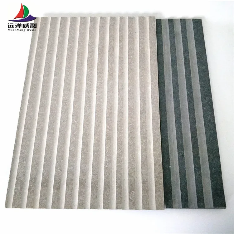 
high density through color fiber cement facade panel board cladding 