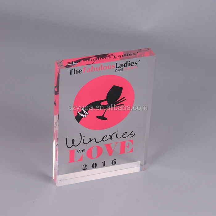 Solid Acrylic Display Blocks Clear Acrylic Tabletop Display Cube Buy