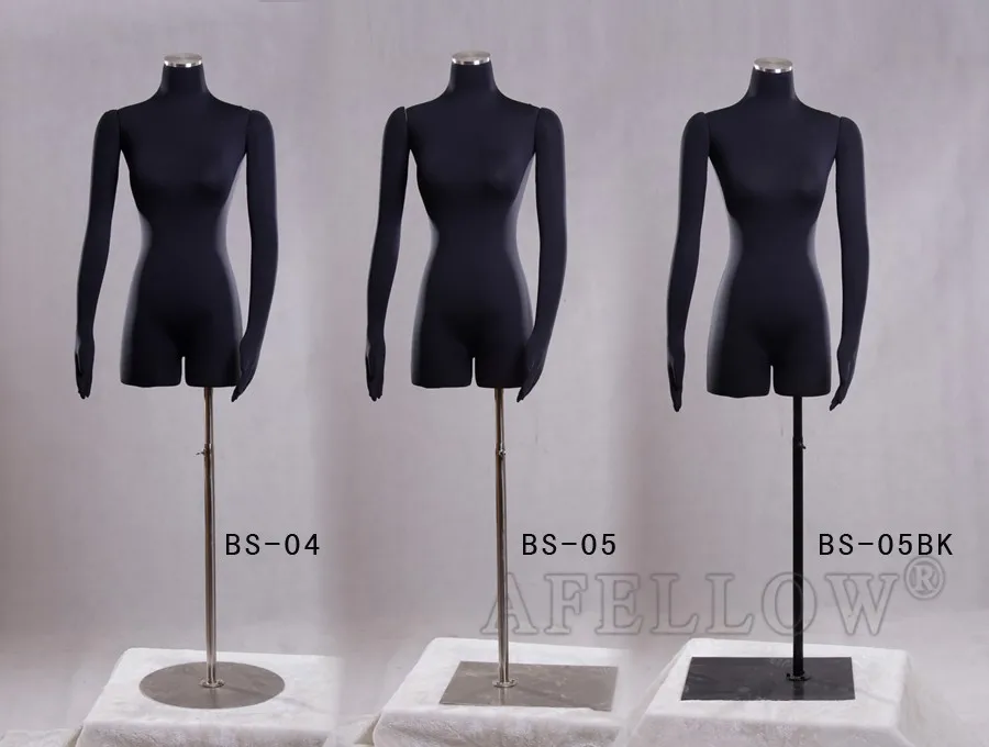 Upper Body Polyurethane Foam Adjustable Mannequin Female Wholesale With