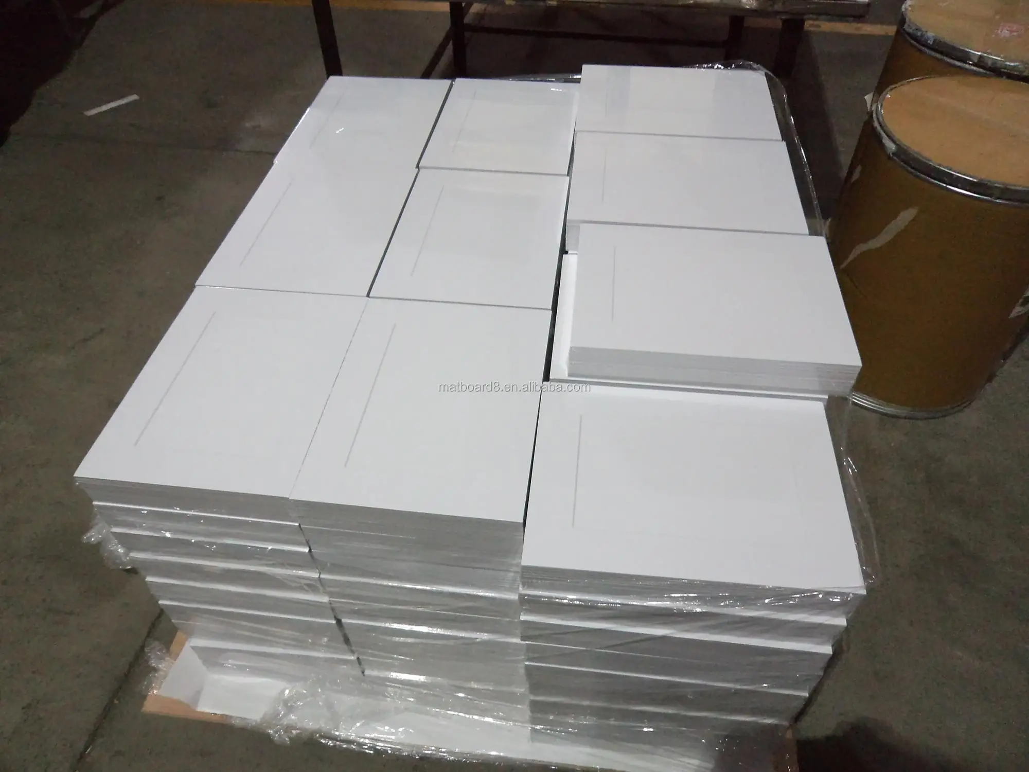 Black A3 Matted Picture Frame Paper Mount Board Photo Mounting Board