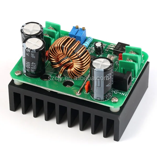 Details about   NEW DC-DC 600W 10-60V to 12-80V Boost Converter Step-up Module Car Power Supply 