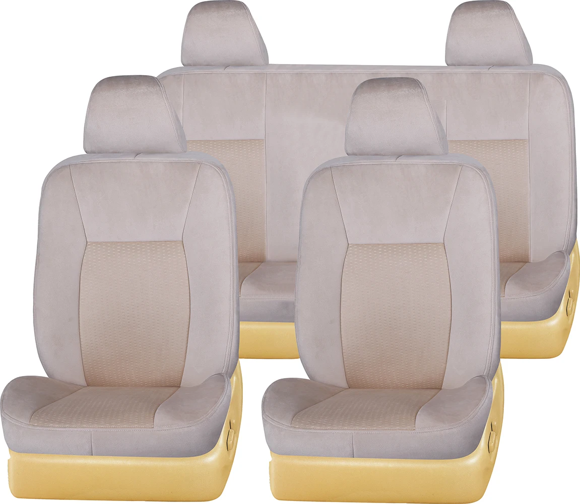 Factory Supplies 5 Seats 13pcs Gray Car Seat Covers For Dubai 40/60