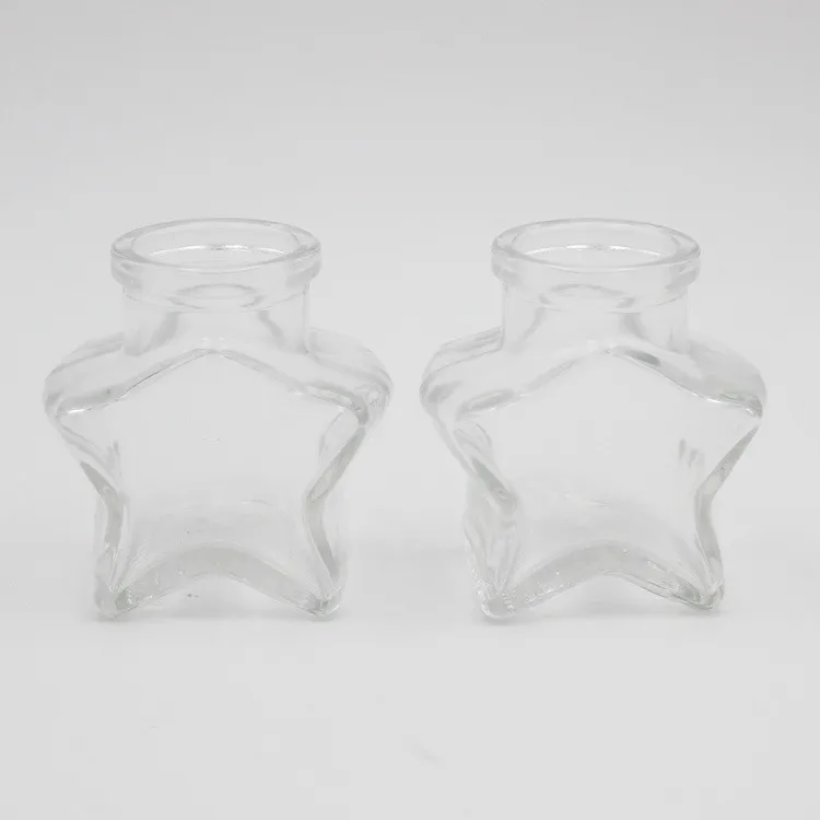 Black Star Glass Jar - 7H