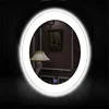 Modern Decorative LED Light Bathroom Wall Mirror with Shutters and On Off Touch Switch