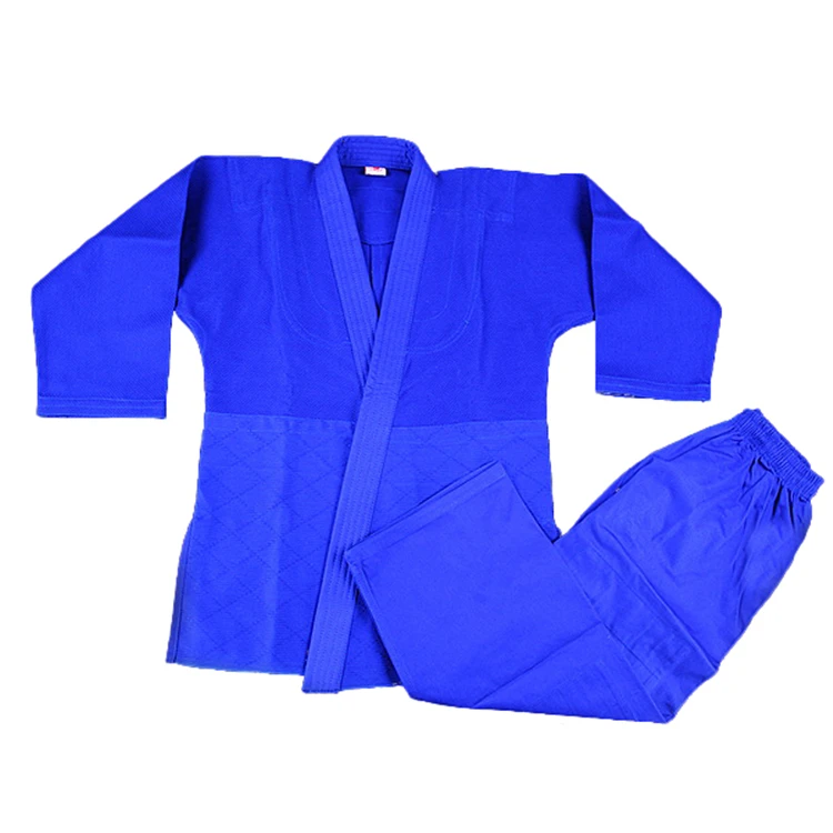 Kimono Jiu Jitsu Judo Uniform Gi Student White/blue Color Buy Ijf