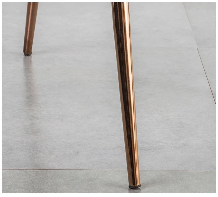 Modern minimalist lounge chair office living room home PU leather dining chair