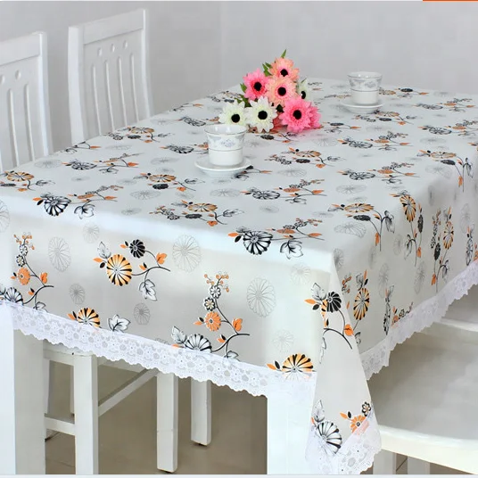 Printed Plastic Tablecloth Rolls Wedding Polyester Printed Plastic Tablecloth Rolls
