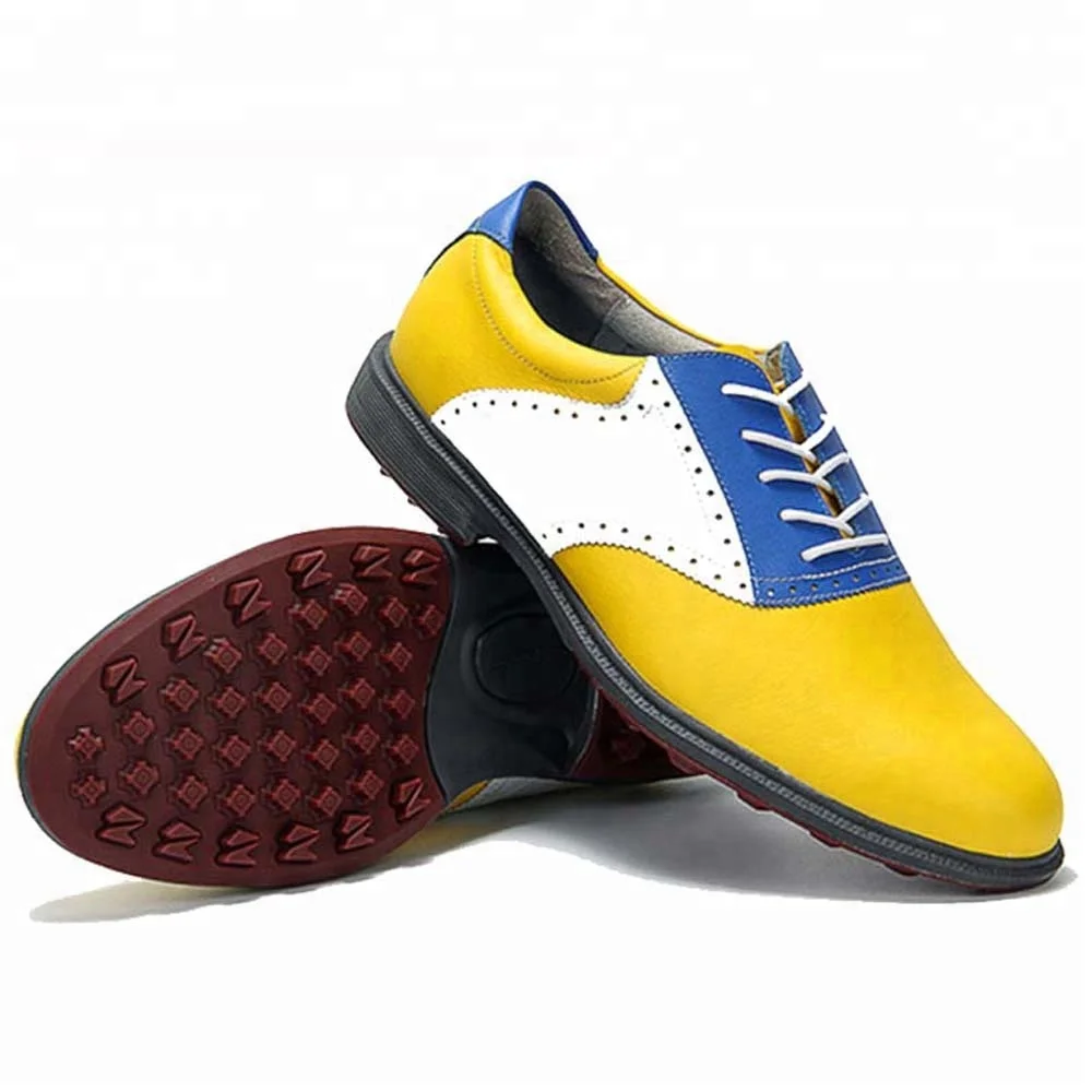 colorful golf shoes