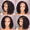 Cheap good quality virgin indian water wave remy full lace wigs glueless human hair wig in dubai