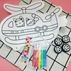 New design fancy intellectual development creative baby painting and drawing DIY graffiti inflatable toy